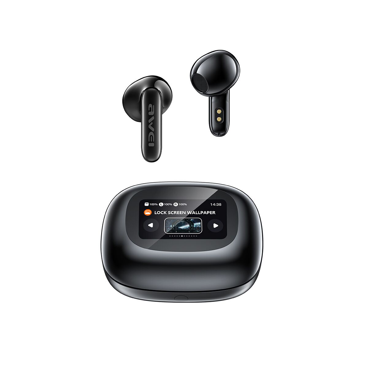 Auriculares Bluetooth con pantalla táctil AWEI TP97
