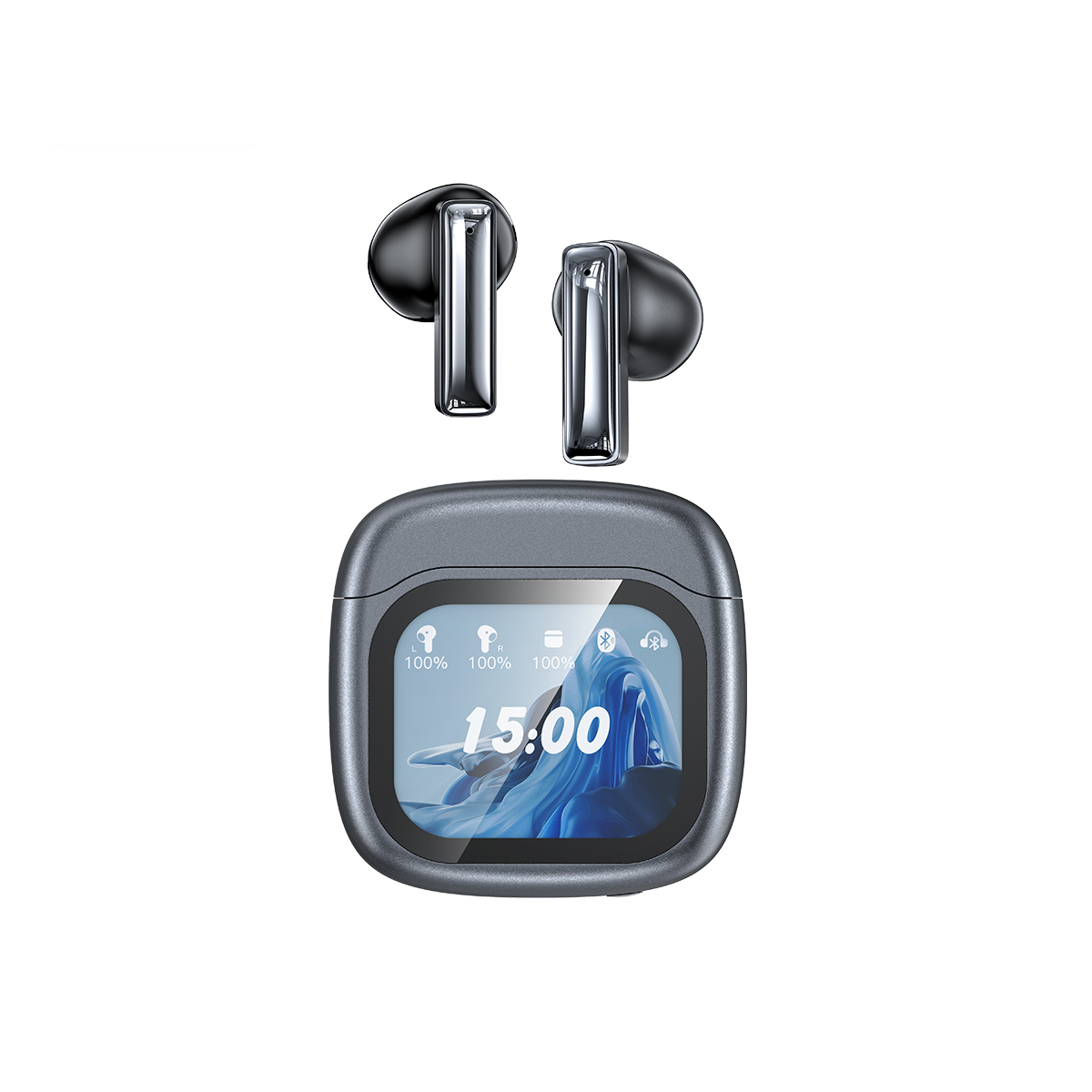 AWEI TP100ENC Touch Color Screen Bluetooth Headset