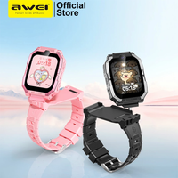 Smartwatch infantil Awei H66 (rastreador GPS, câmera dupla) thumbnail