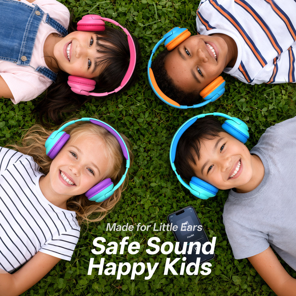 Awei AT51 Kids Wireless Headset (Noise Cancellation,Safe,Comfy)
