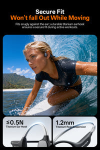 Awei Aeroswim S100 Headphones (32GB, IP68 Waterproof Swim)