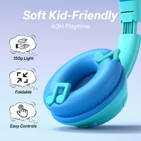 Awei AT51 Kids Wireless Headset (Noise Cancellation,Safe,Comfy)