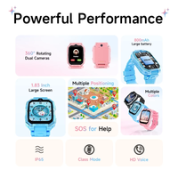 Smartwatch infantil Awei H66 (rastreador GPS, câmera dupla) thumbnail