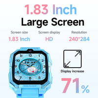 Smartwatch infantil Awei H66 (rastreador GPS, câmera dupla) thumbnail