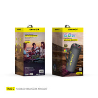 Awei KA10 Speaker (Bass Lights,40W Max Power,Connection for Dual Audio)