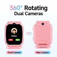 Smartwatch infantil Awei H66 (rastreador GPS, câmera dupla) thumbnail